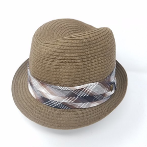 American Rag CIE‎ hat cotton blend brown fedora